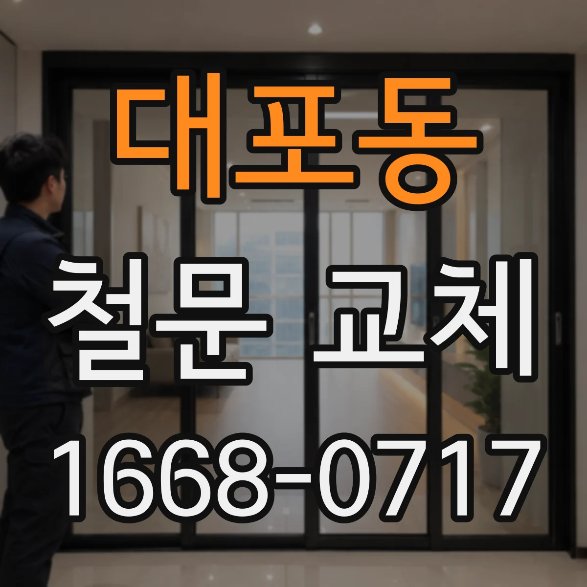 대포동 철문 교체