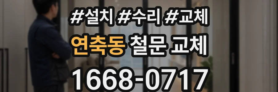 연축동 철문 교체