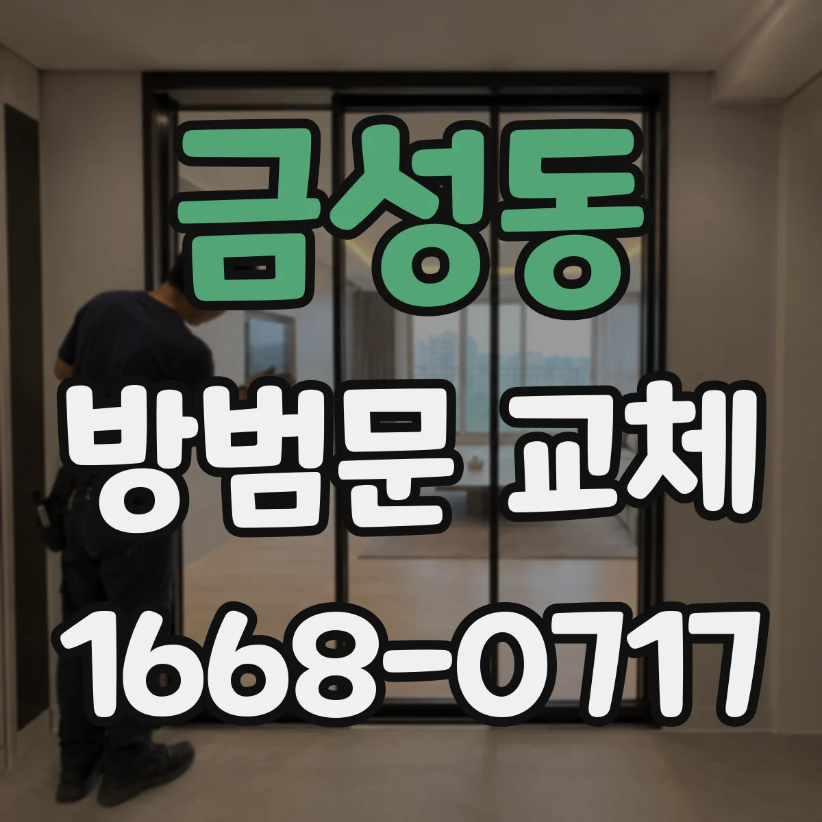 금성동 방범문 교체