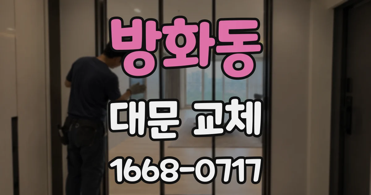 방화동 대문 교체