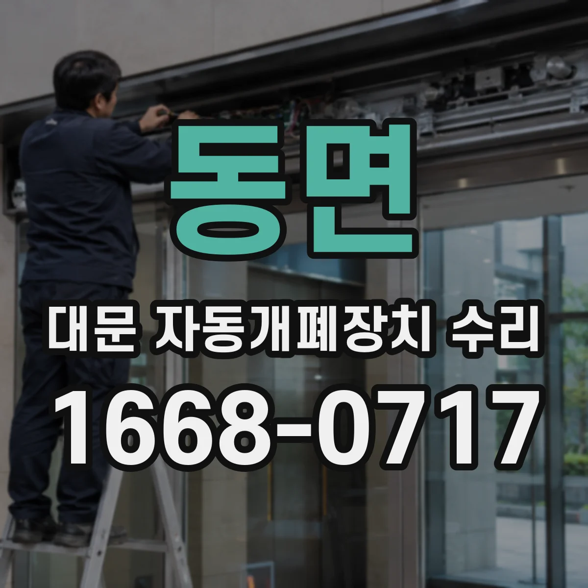 동면 대문 자동개폐장치 수리
