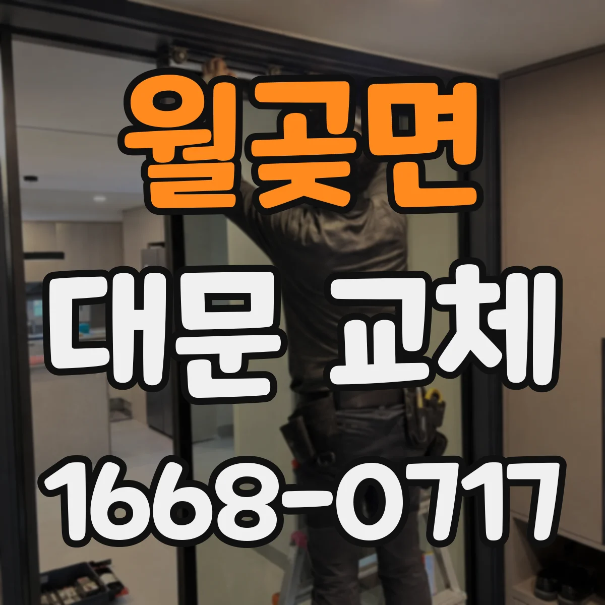월곶면 대문 교체