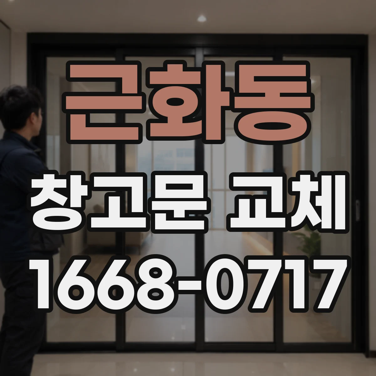 근화동 창고문 교체