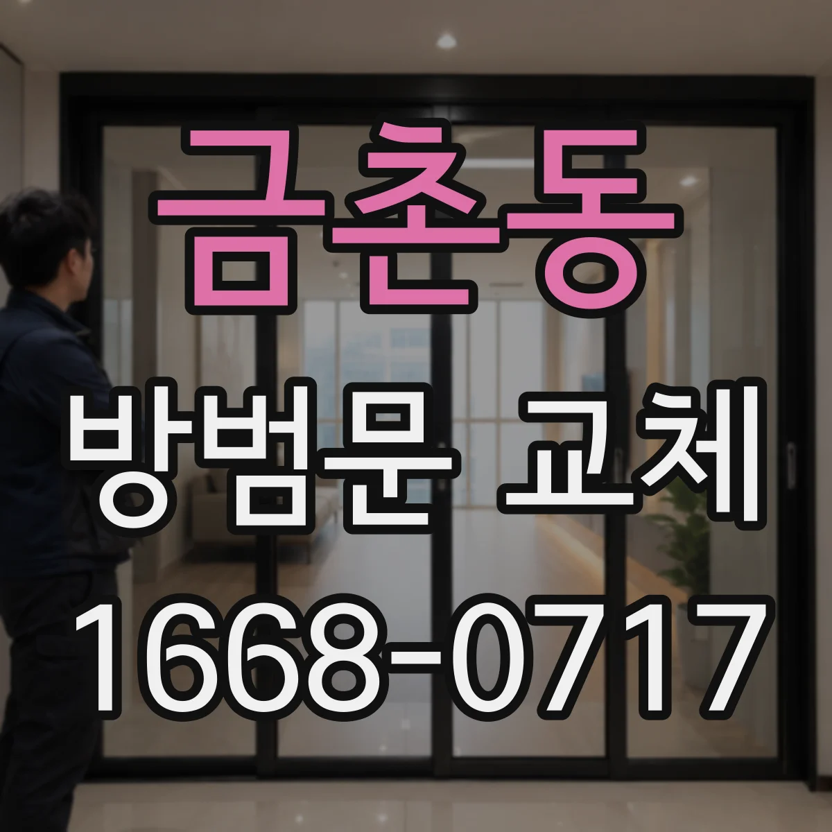 금촌동 방범문 교체