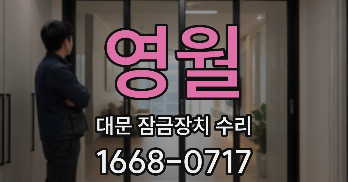 영월 대문 잠금장치 수리