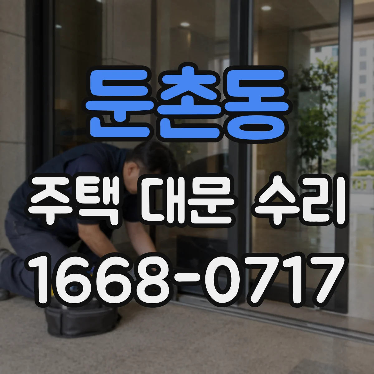 둔촌동 주택 대문 수리