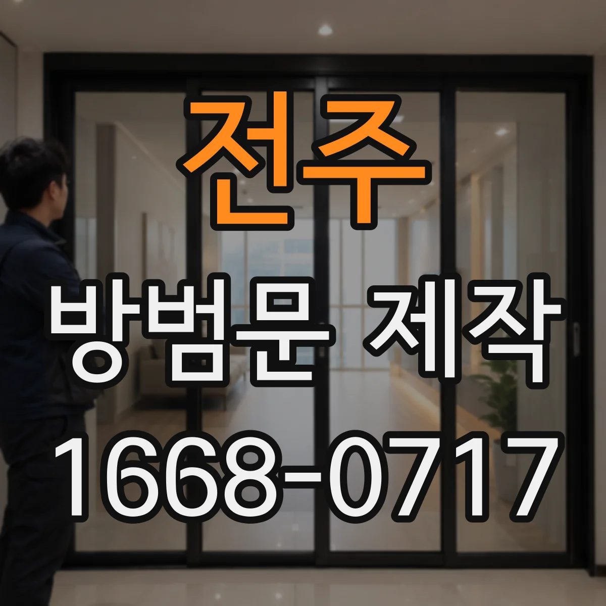 전주 방범문 제작 가게 내부가 어둡지 않도록 구성하는 요령