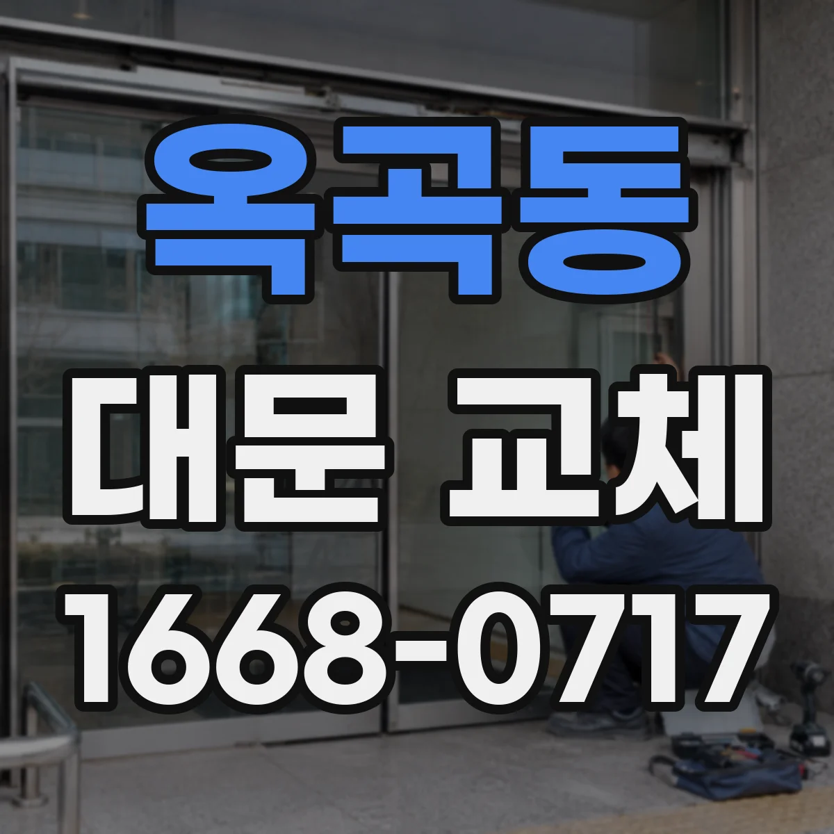 옥곡동 대문 교체