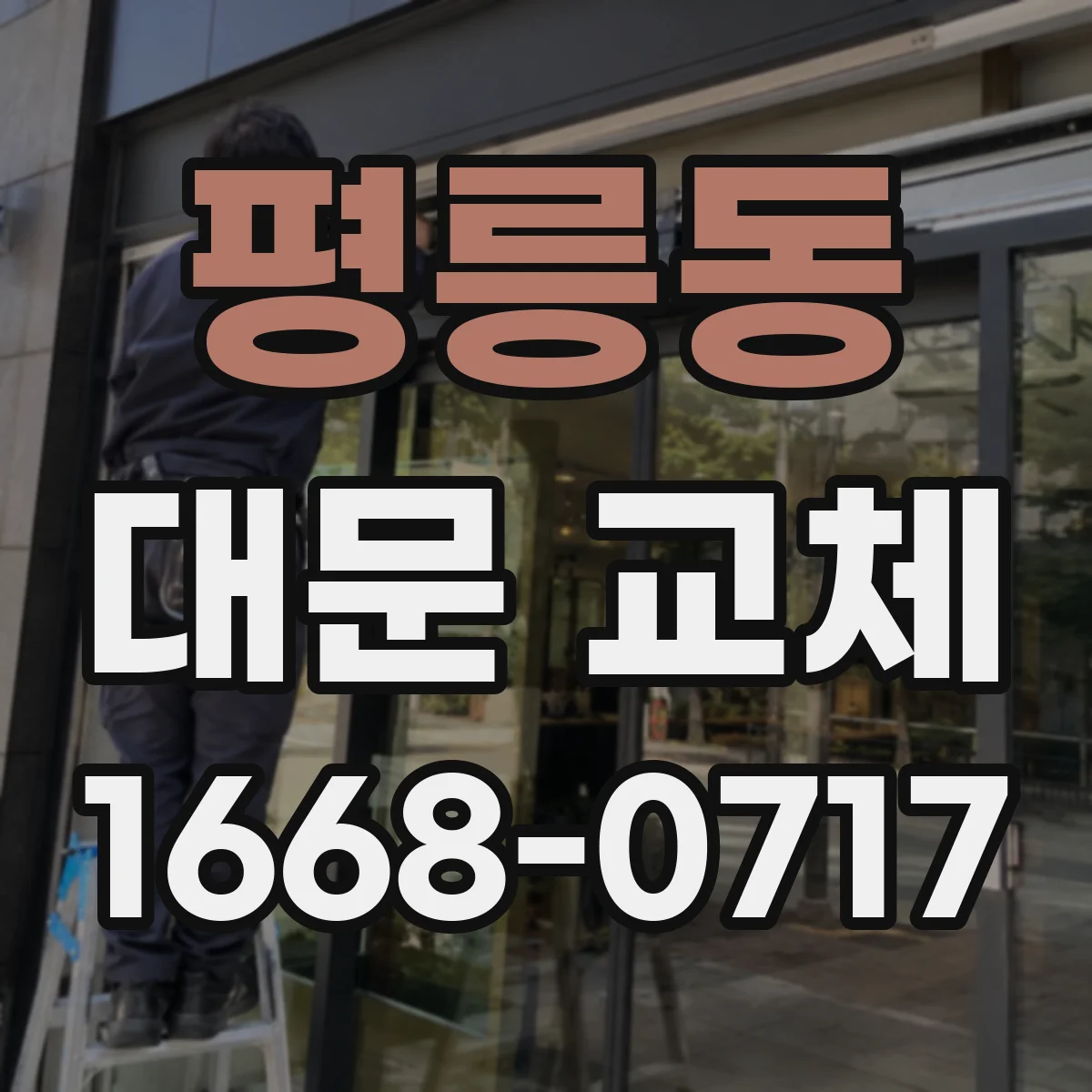 평릉동 대문 교체