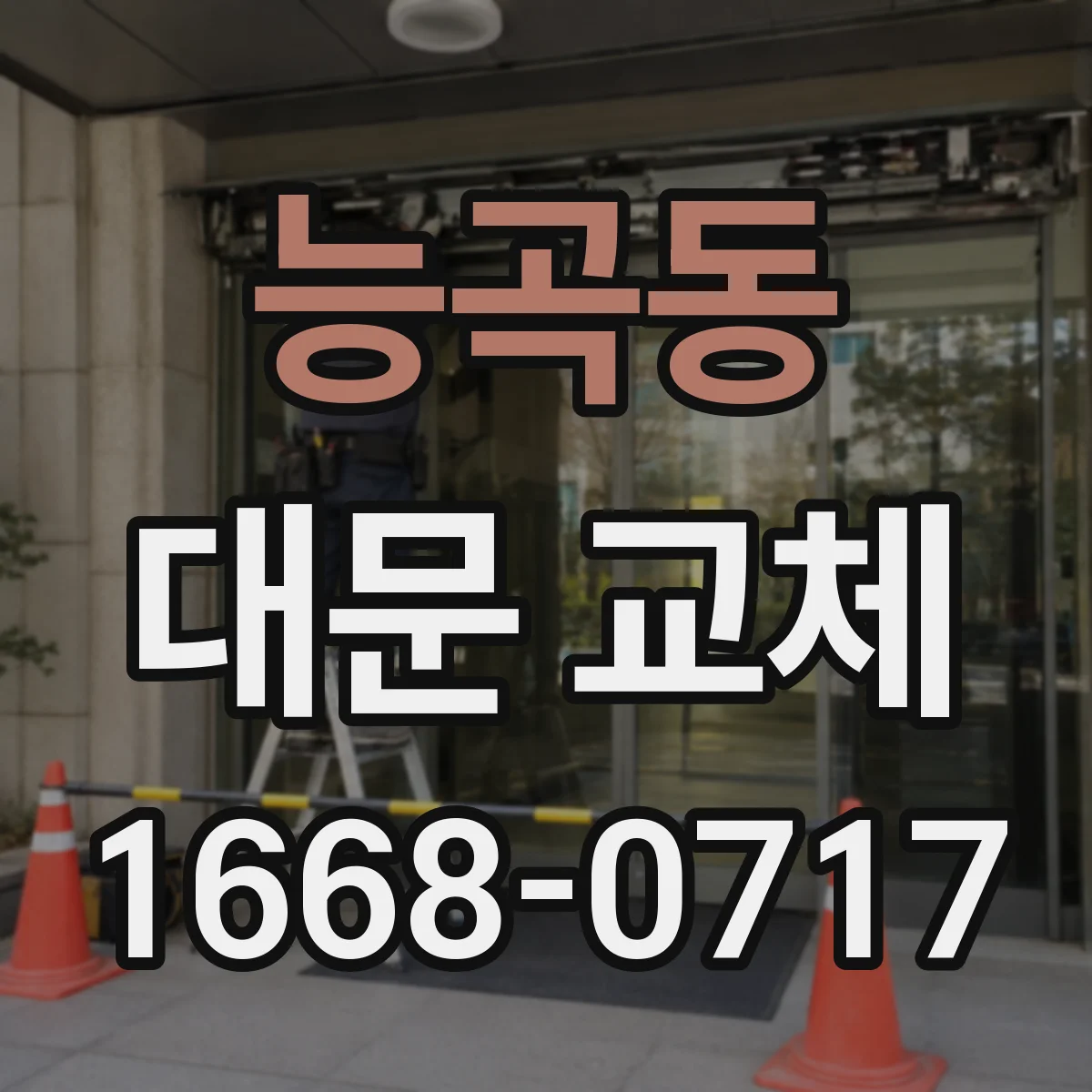 능곡동 대문 교체