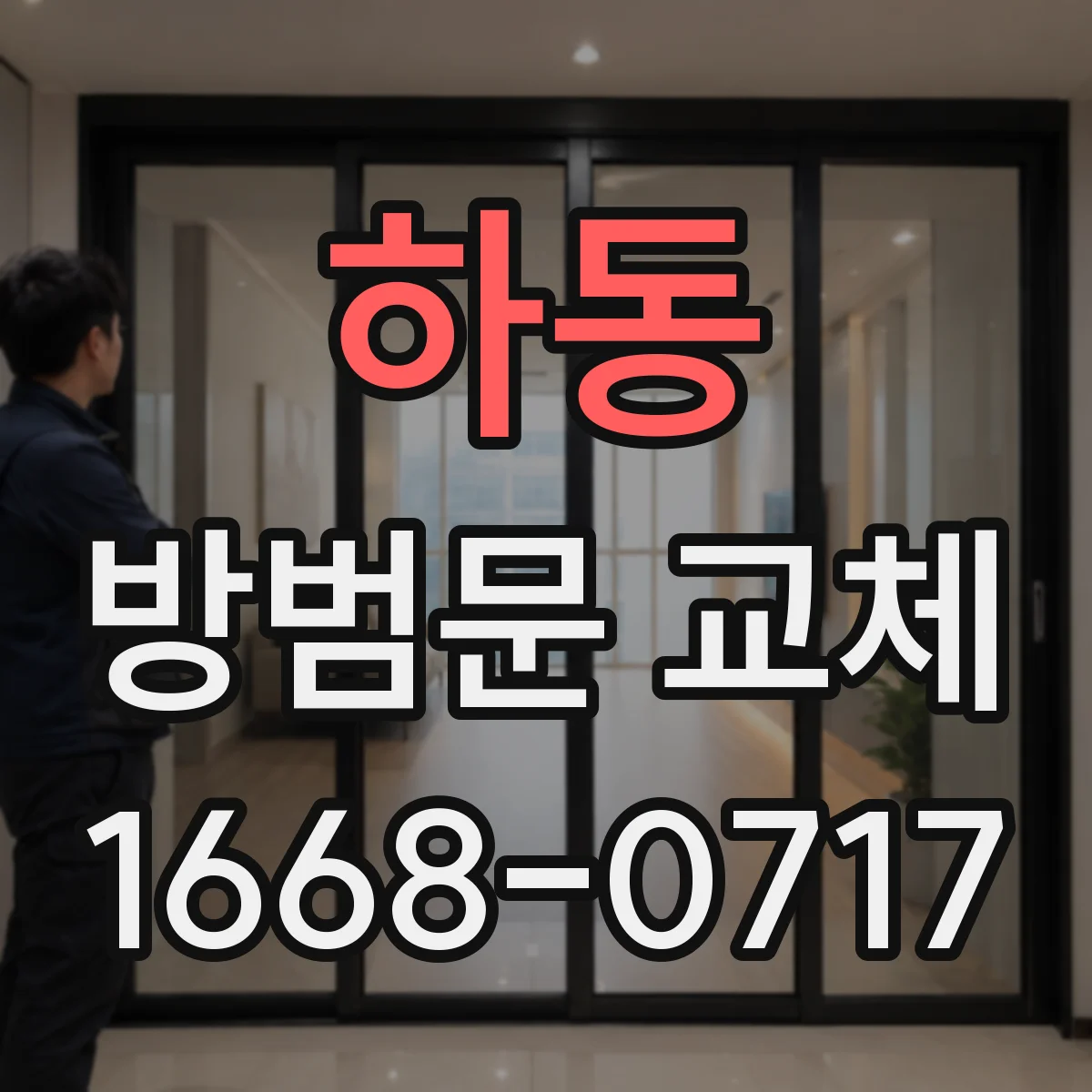 하동 방범문 교체