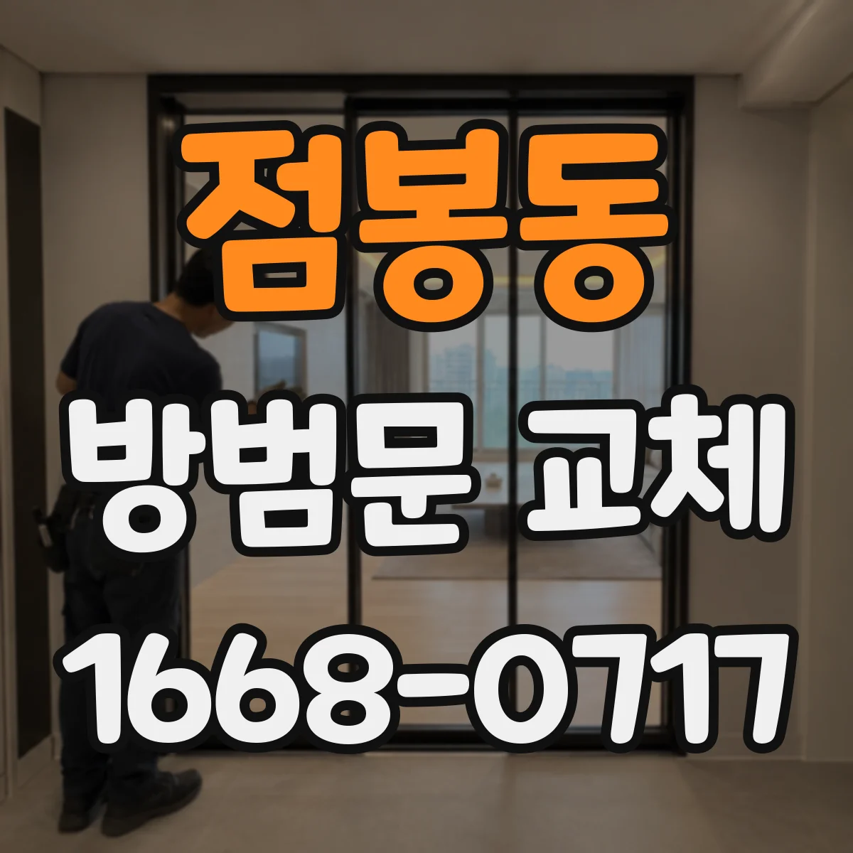 점봉동 방범문 교체