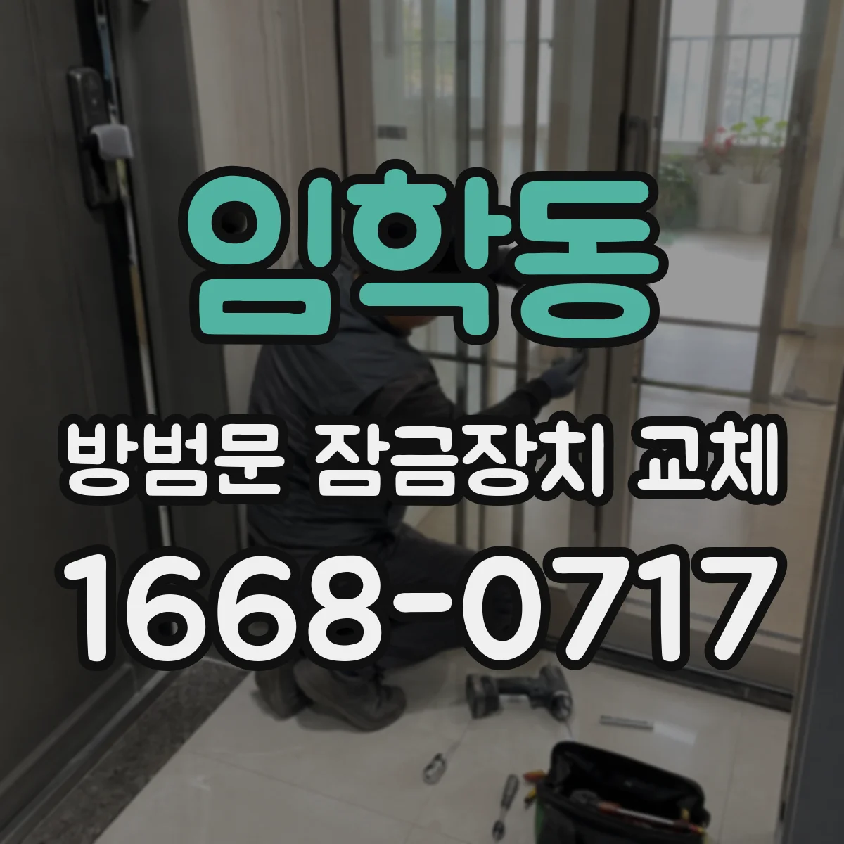 임학동 방범문 잠금장치 교체