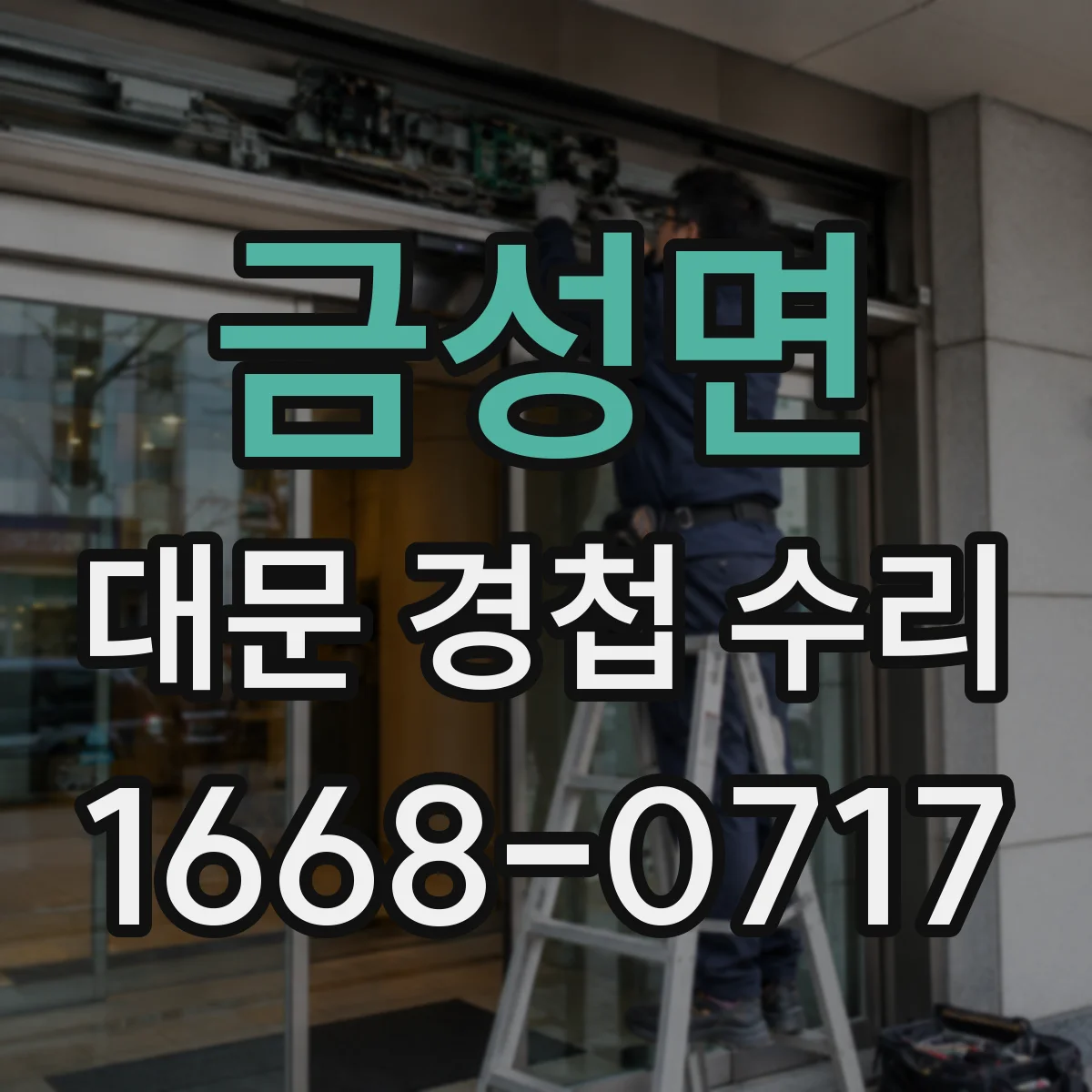 금성면 대문 경첩 수리
