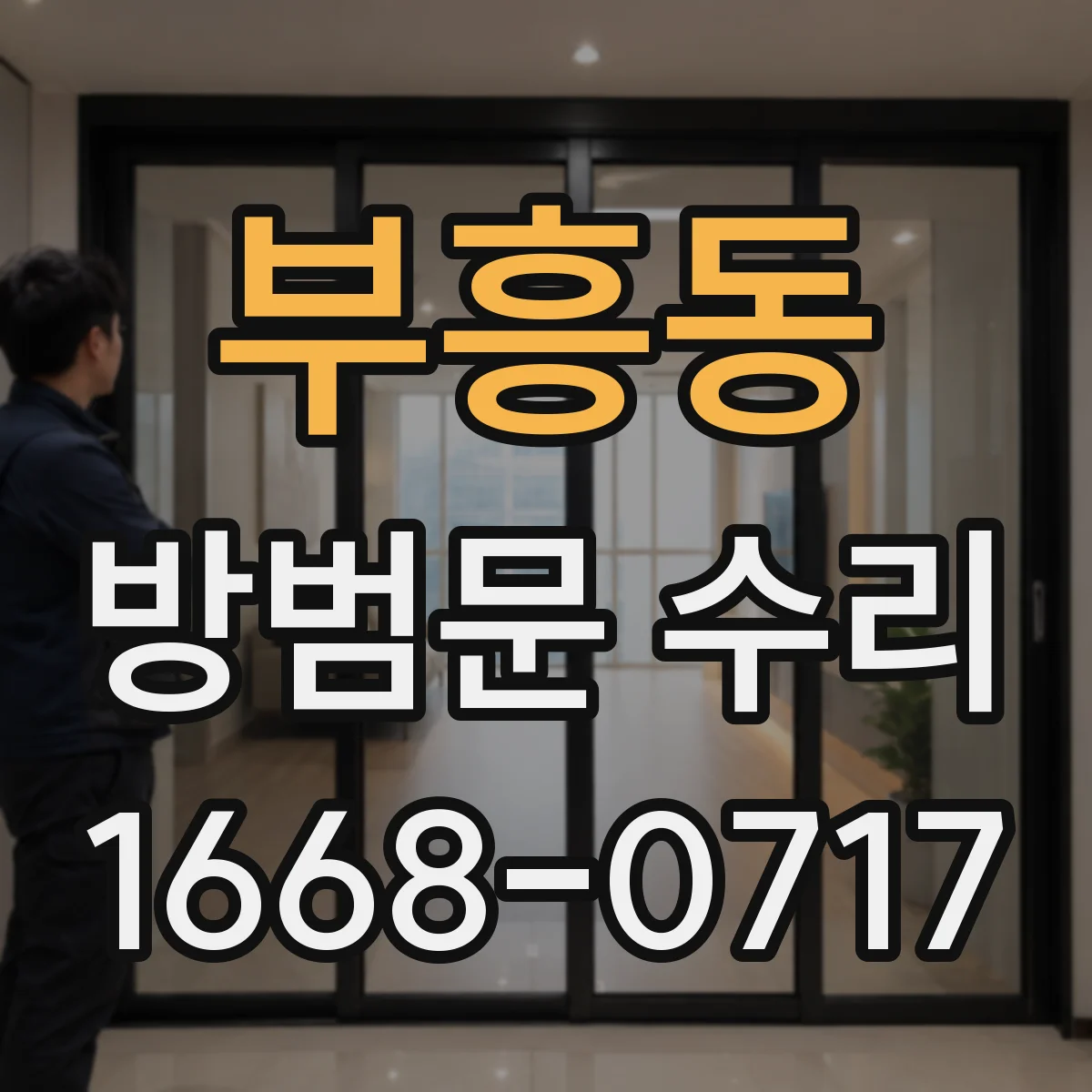 부흥동 방범문 수리