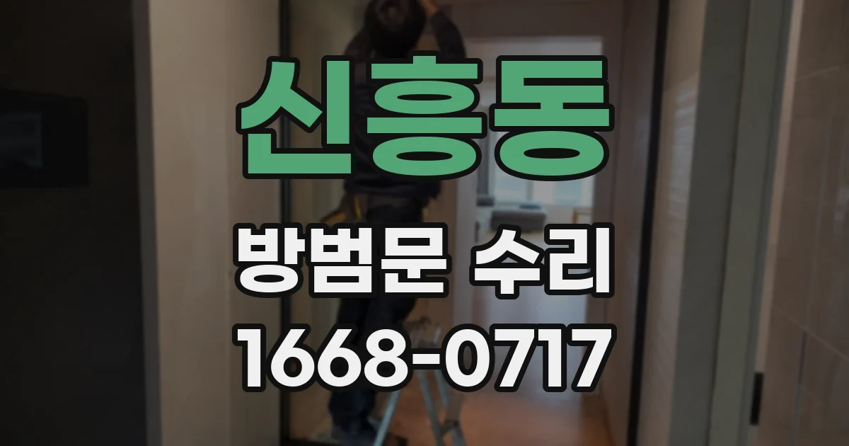 신흥동 방범문 수리