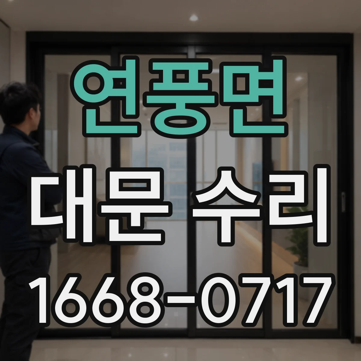 연풍면 대문 수리