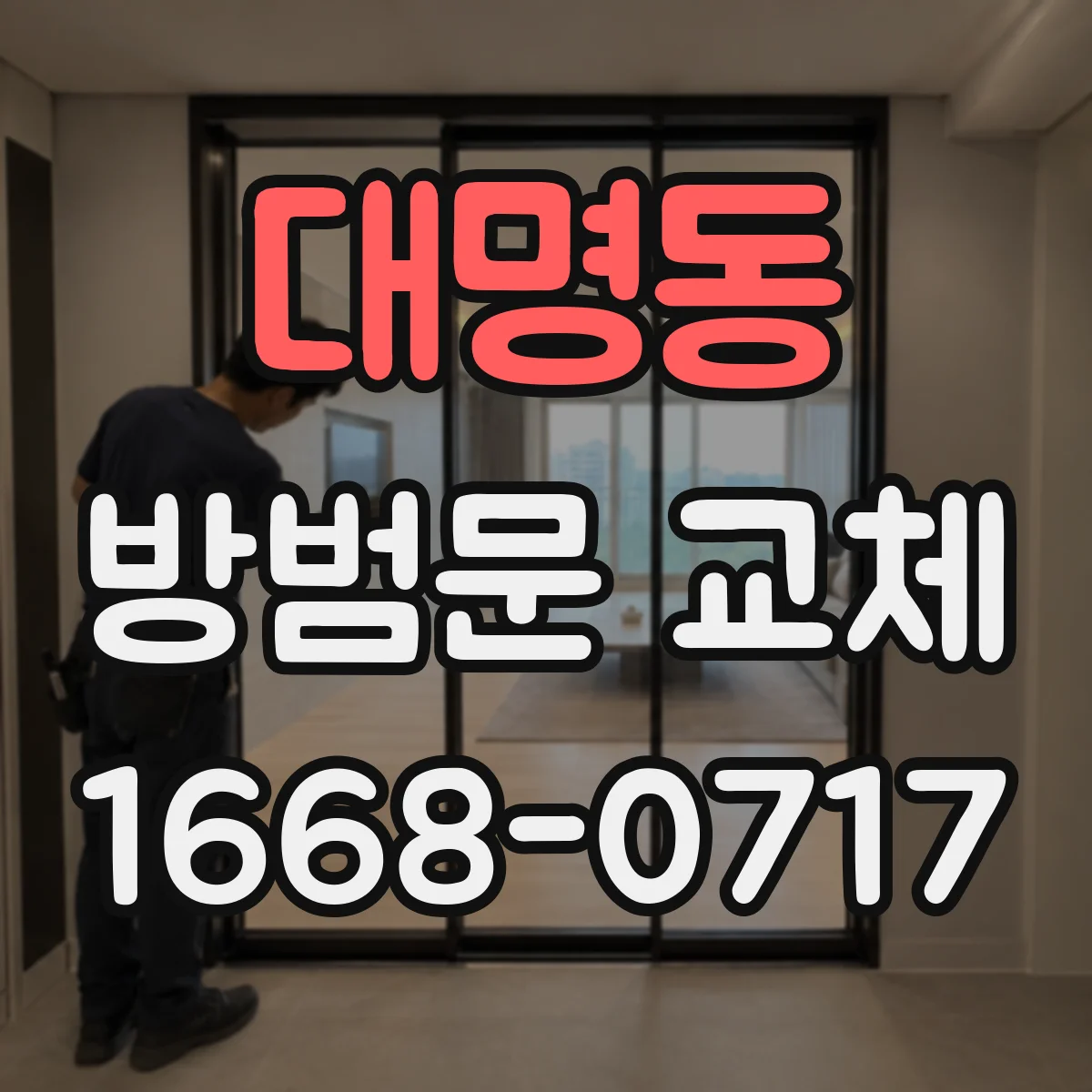 대명동 방범문 교체