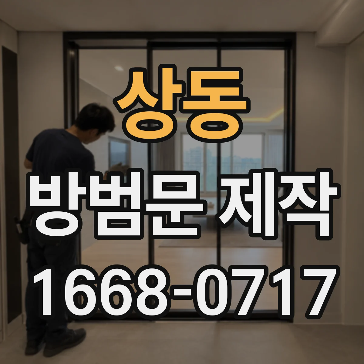 상동 방범문 제작