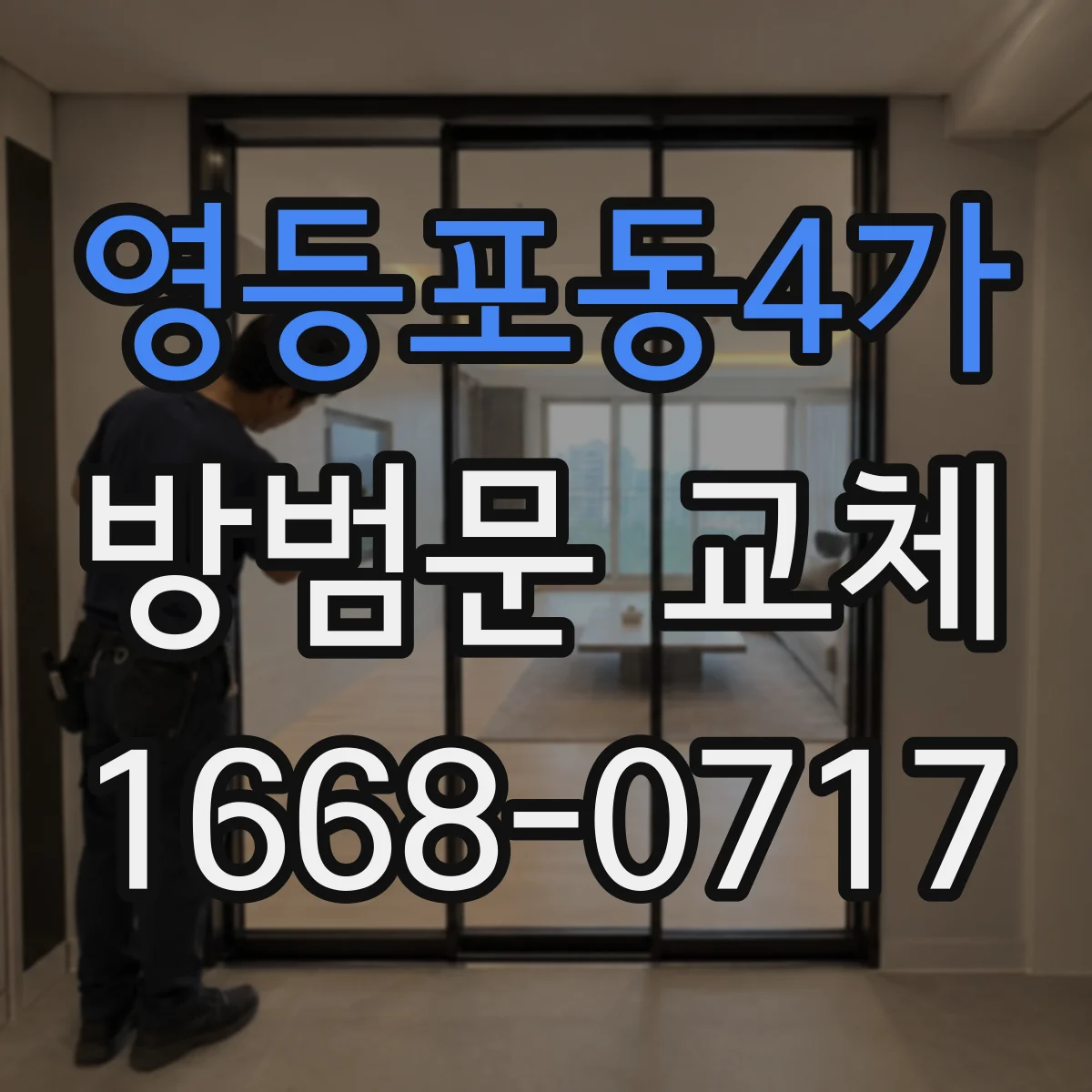 영등포동4가 방범문 교체