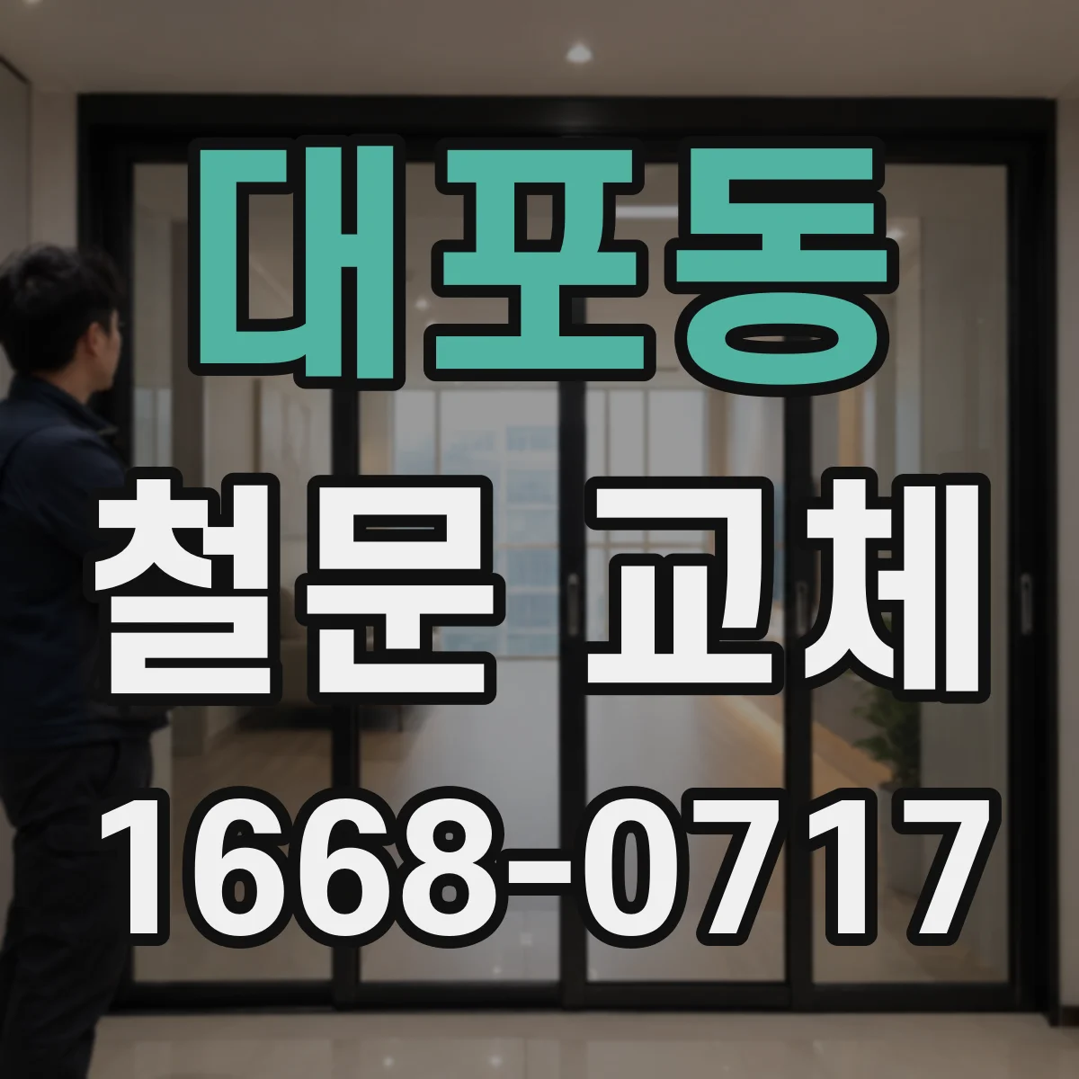 대포동 철문 교체