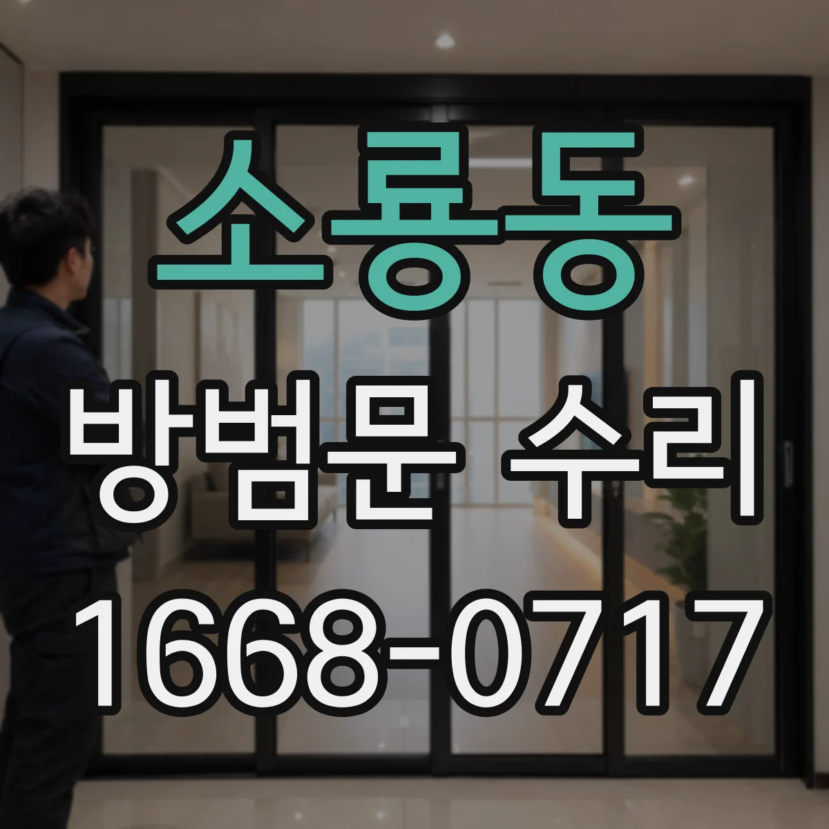소룡동 방범문 수리