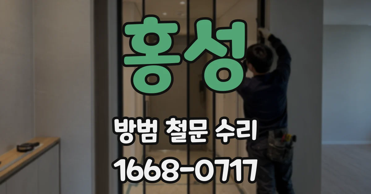 홍성 방범 철문 수리