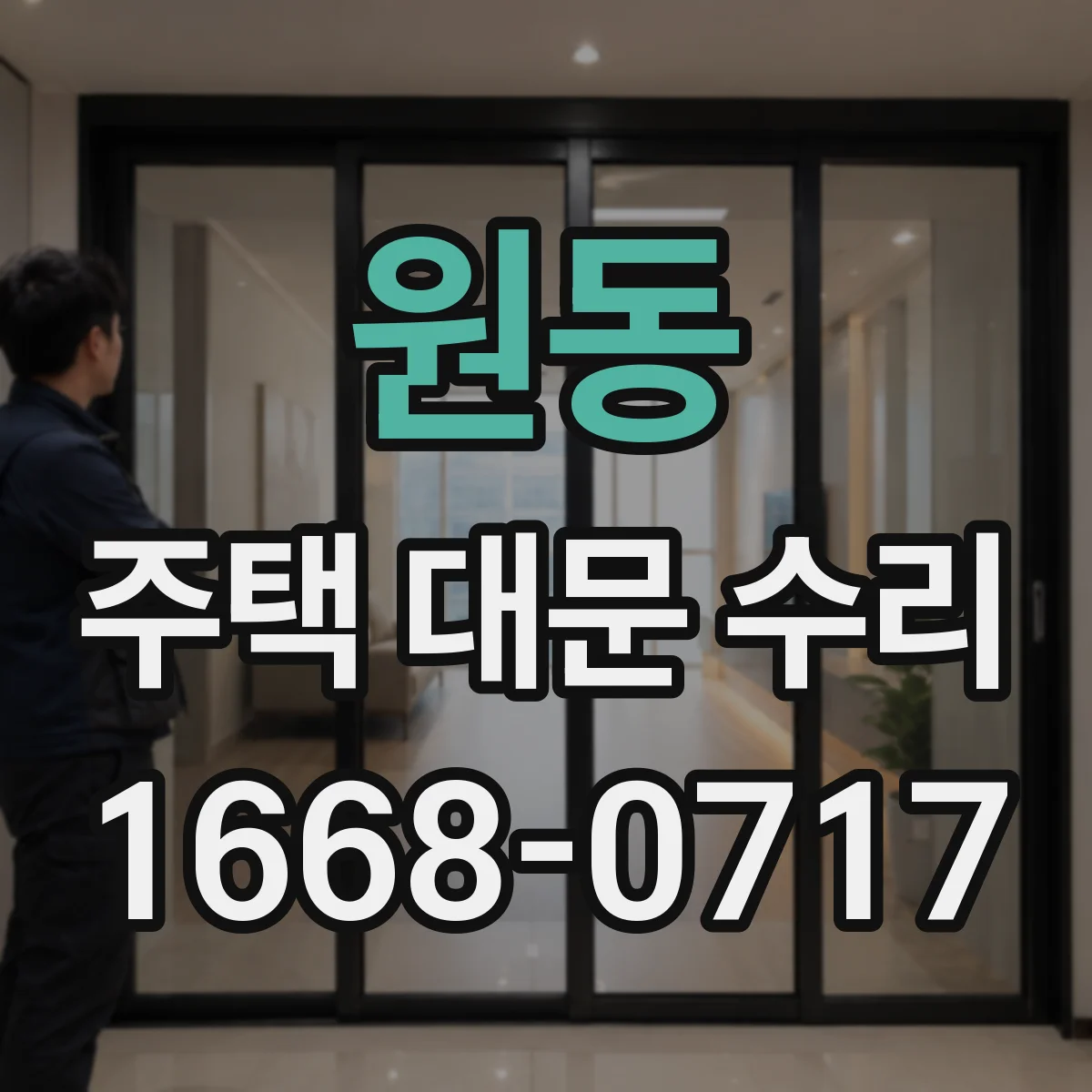 원동 주택 대문 수리