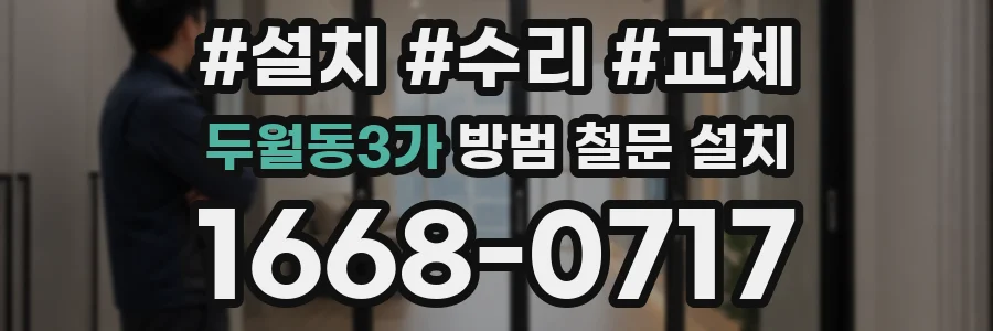 두월동3가 방범 철문 설치