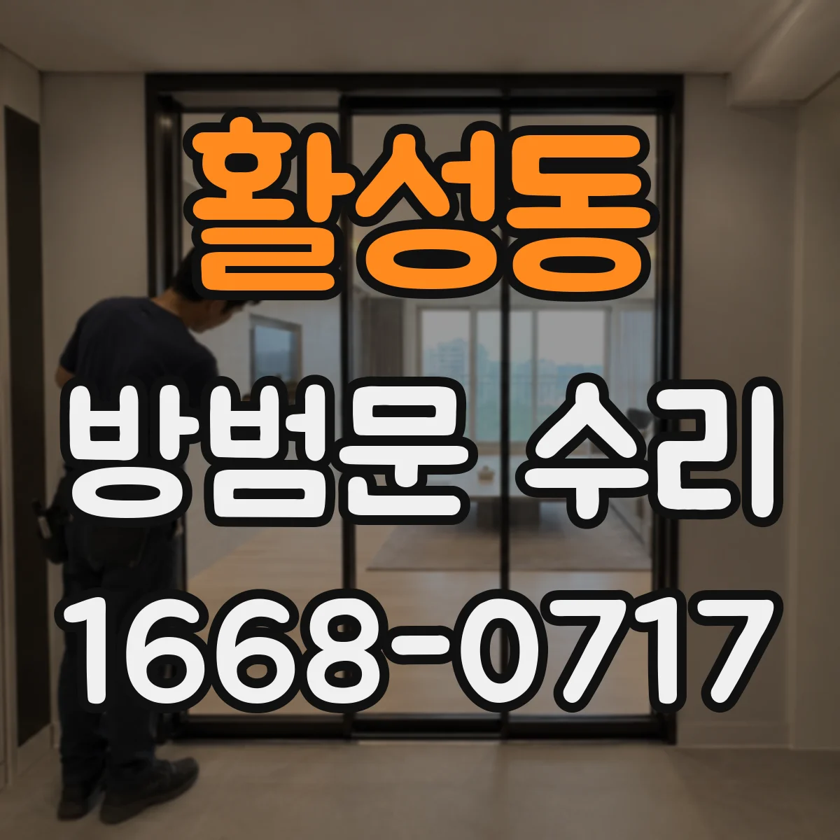 활성동 방범문 수리