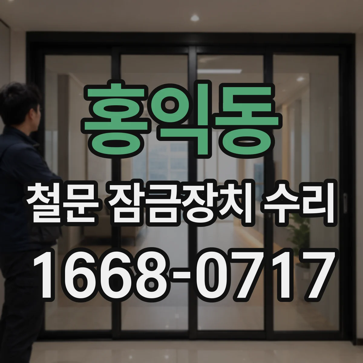 홍익동 철문 잠금장치 수리