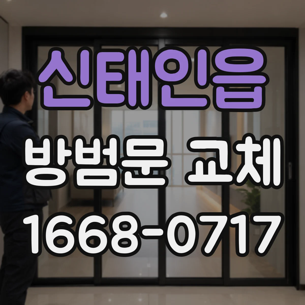 신태인읍 방범문 교체