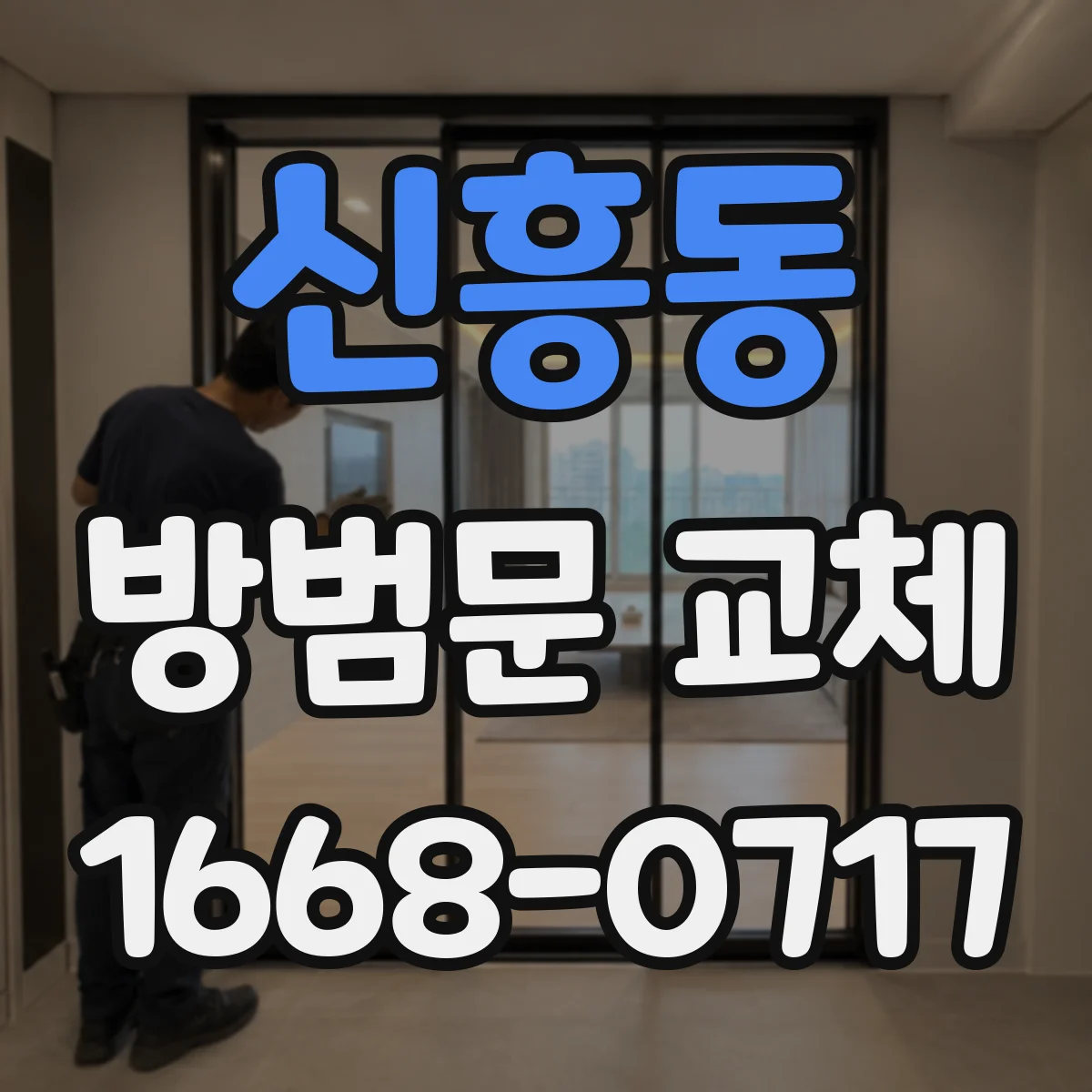 신흥동 방범문 교체