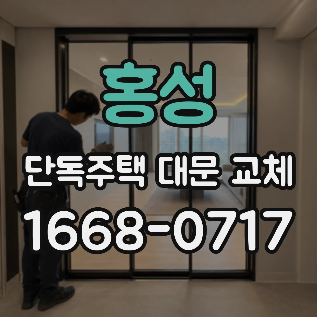 홍성 단독주택 대문 교체