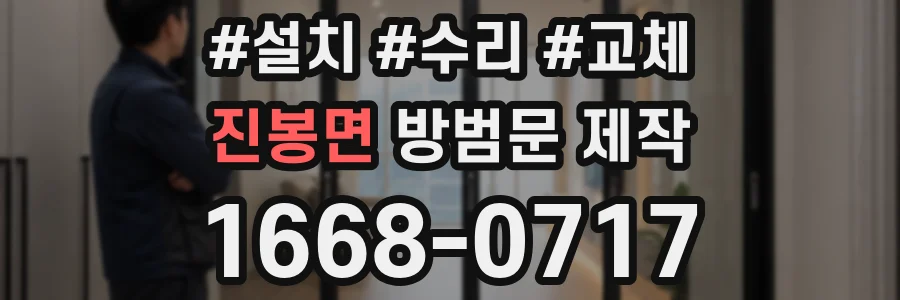 진봉면 방범문 제작