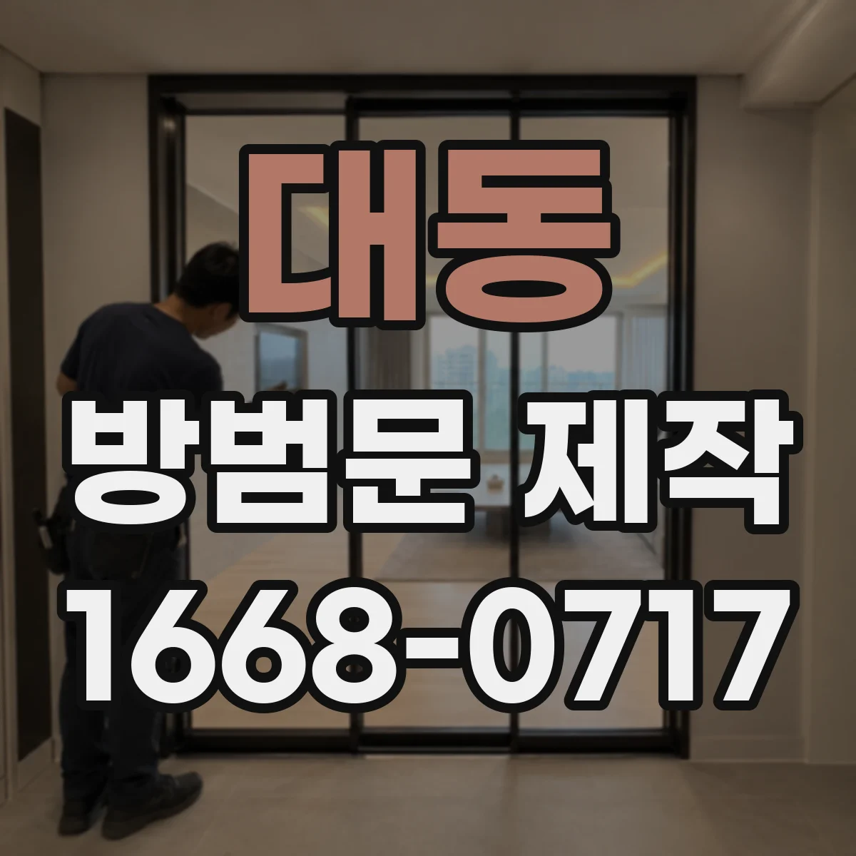 대동 방범문 제작