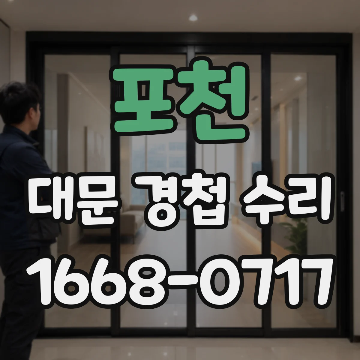 포천 대문 경첩 수리