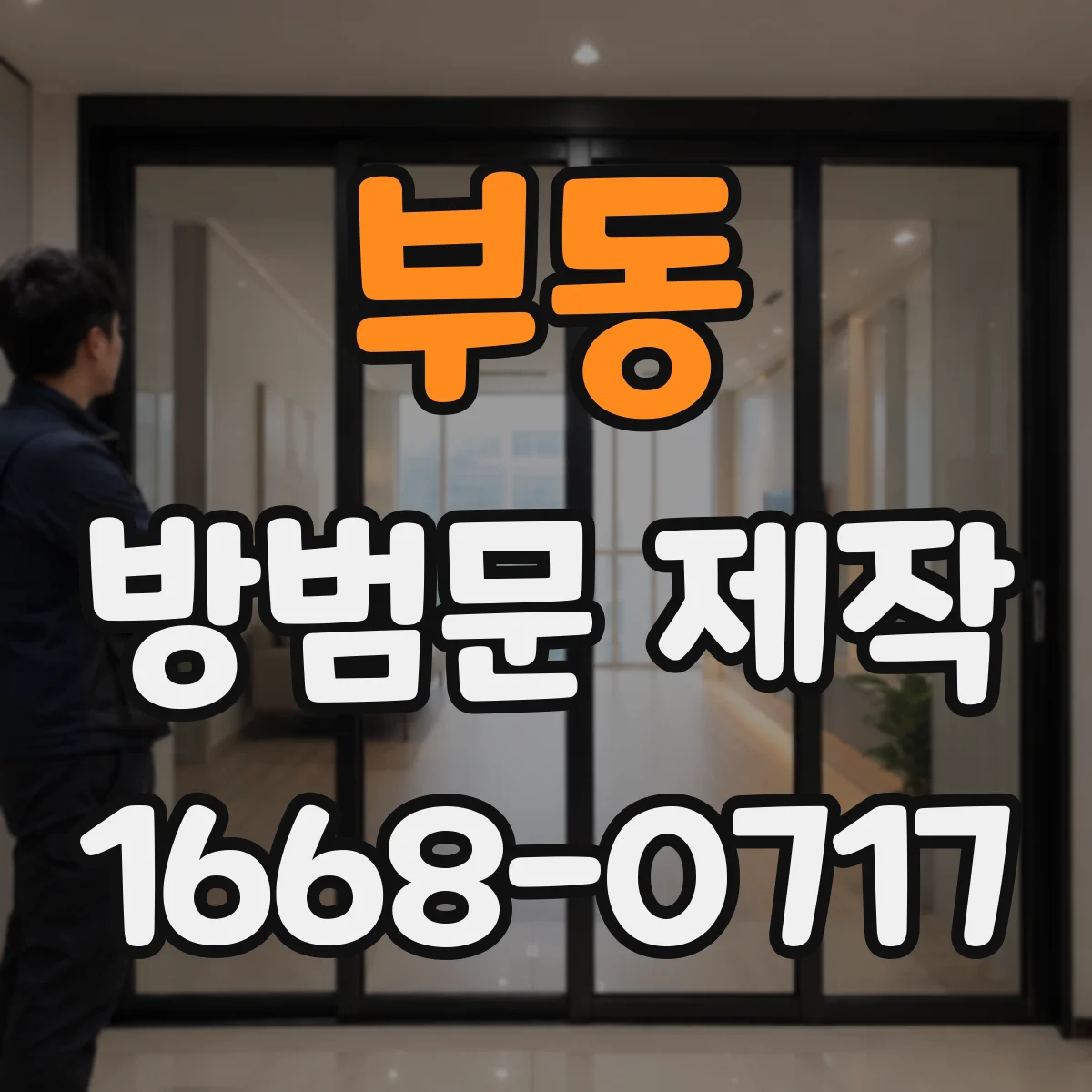 부동 방범문 제작