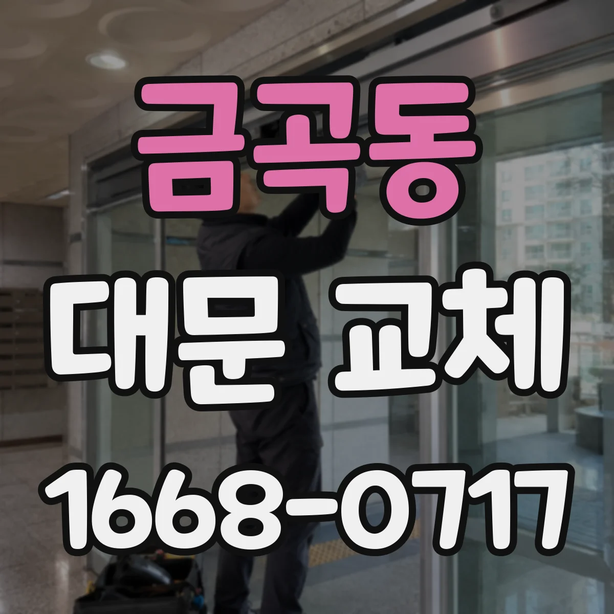 금곡동 대문 교체