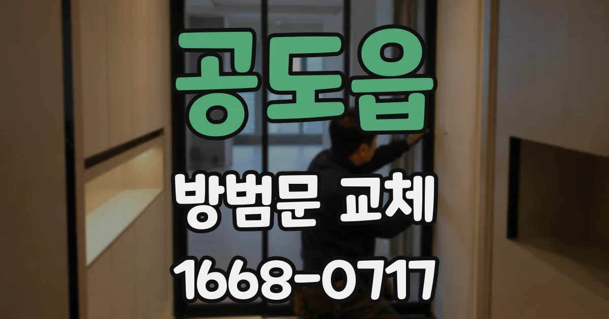 공도읍 방범문 교체
