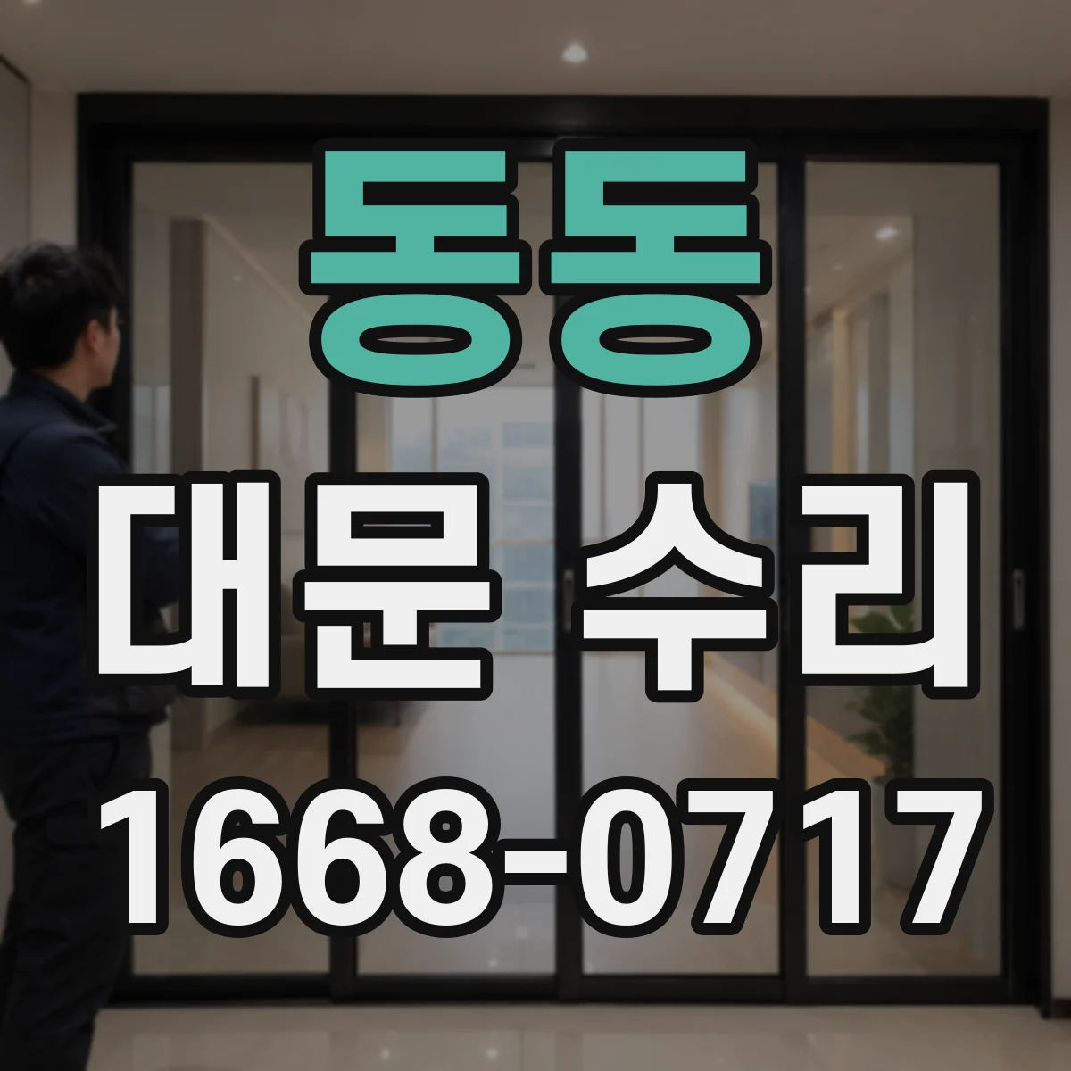 동동 대문 수리