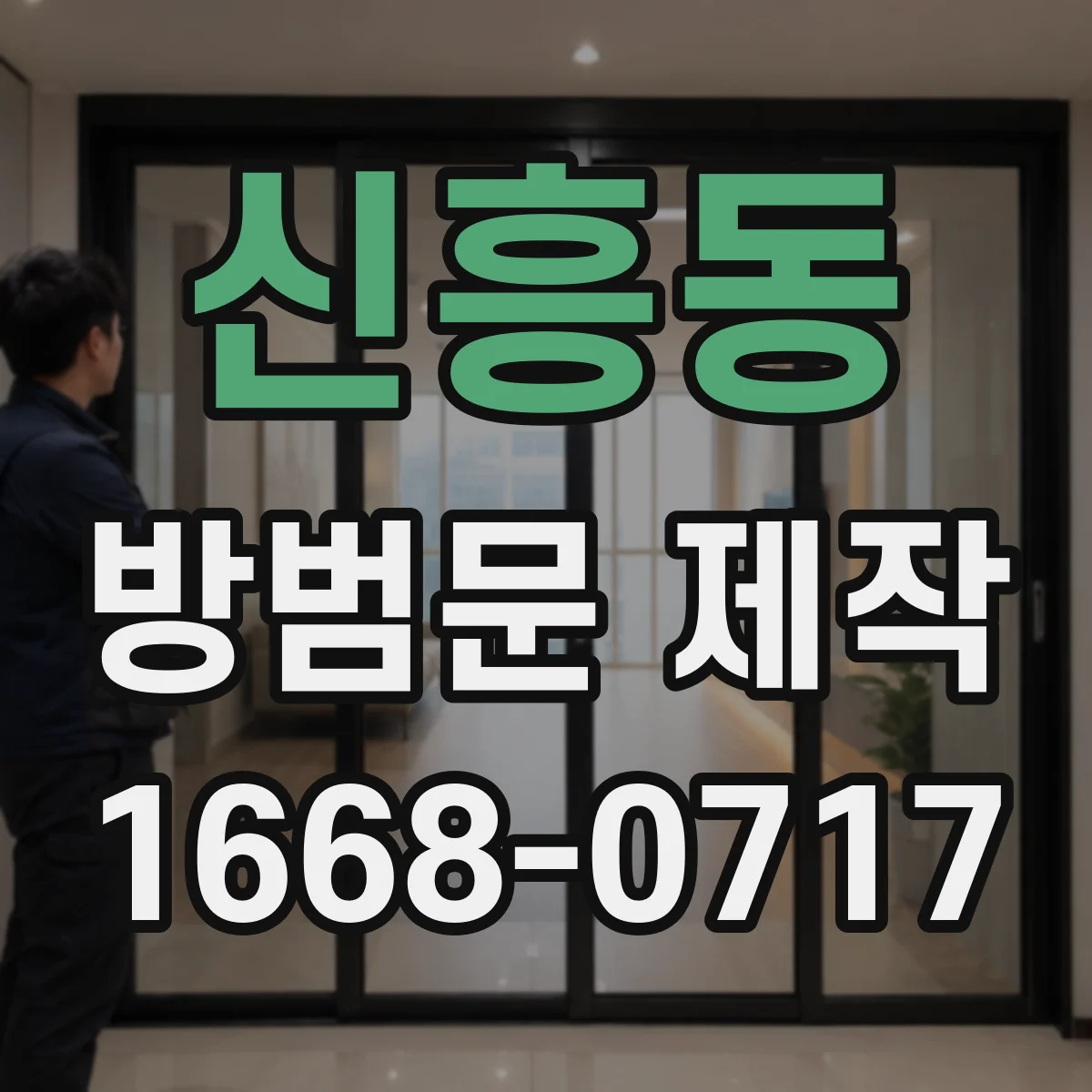 신흥동 방범문 제작