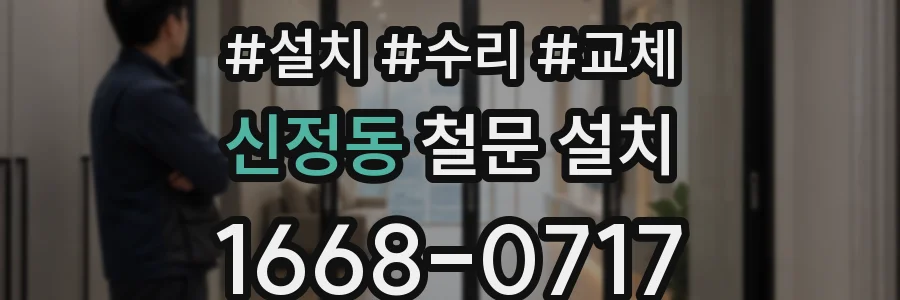 신정동 철문 설치