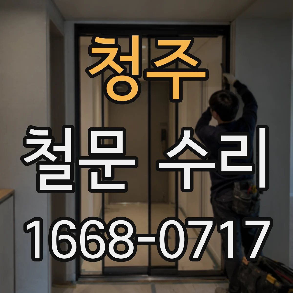청주 철문 수리
