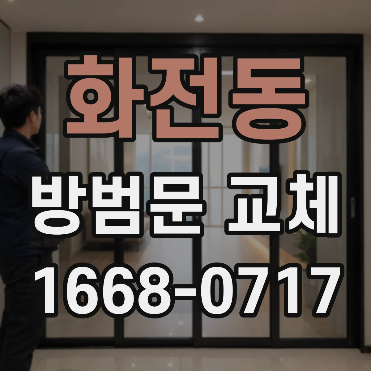 화전동 방범문 교체