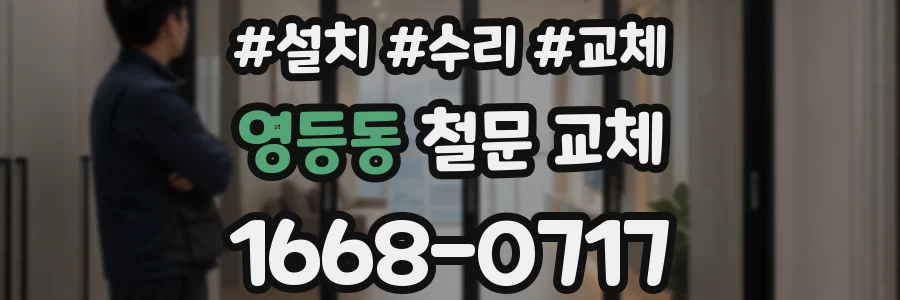 영등동 철문 교체