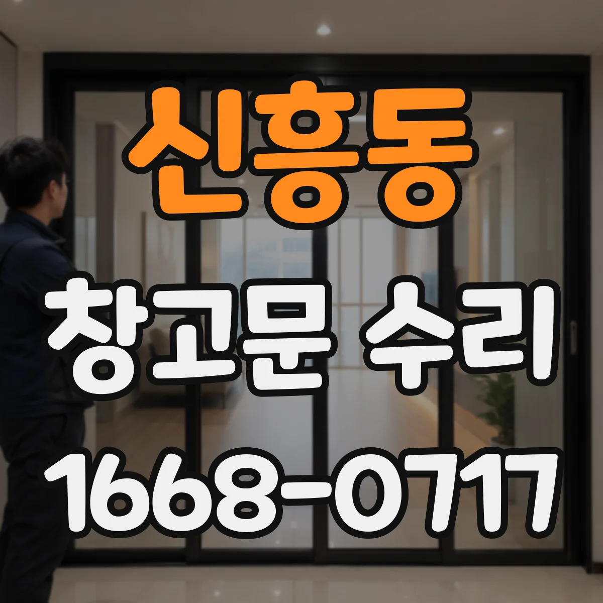 신흥동 창고문 수리