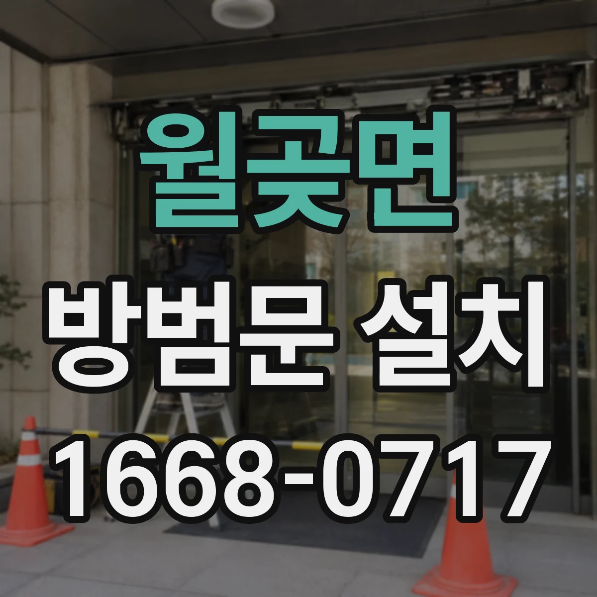 월곶면 방범문 설치
