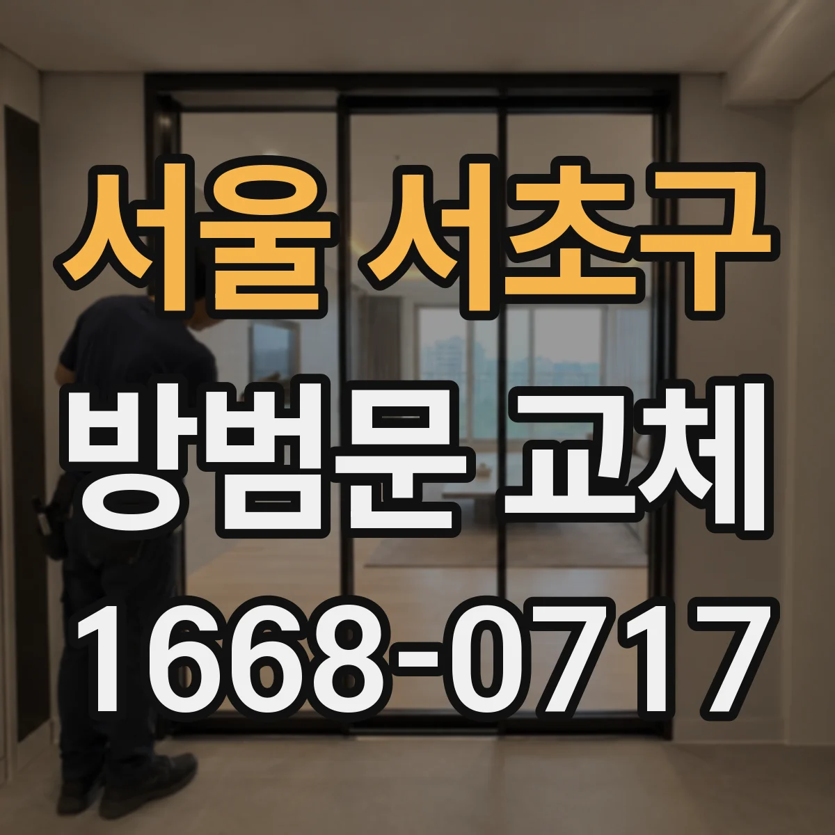 서울 서초구 방범문 교체