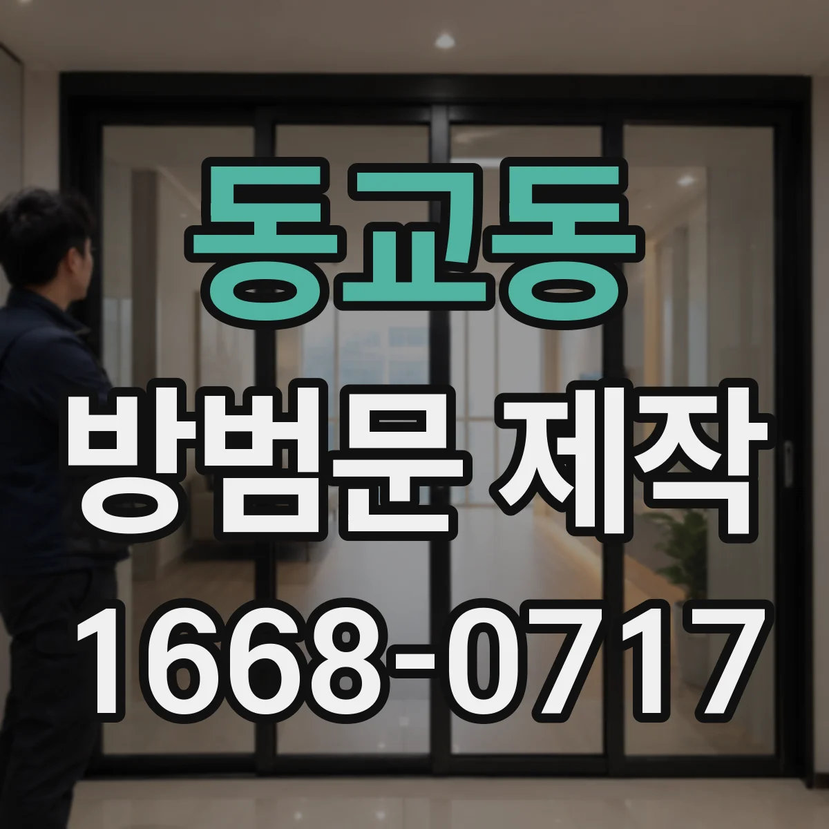 동교동 방범문 제작